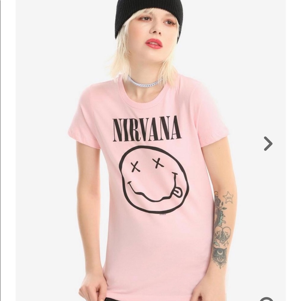 Nirvana graphic t-shirt from hot topic. Size large